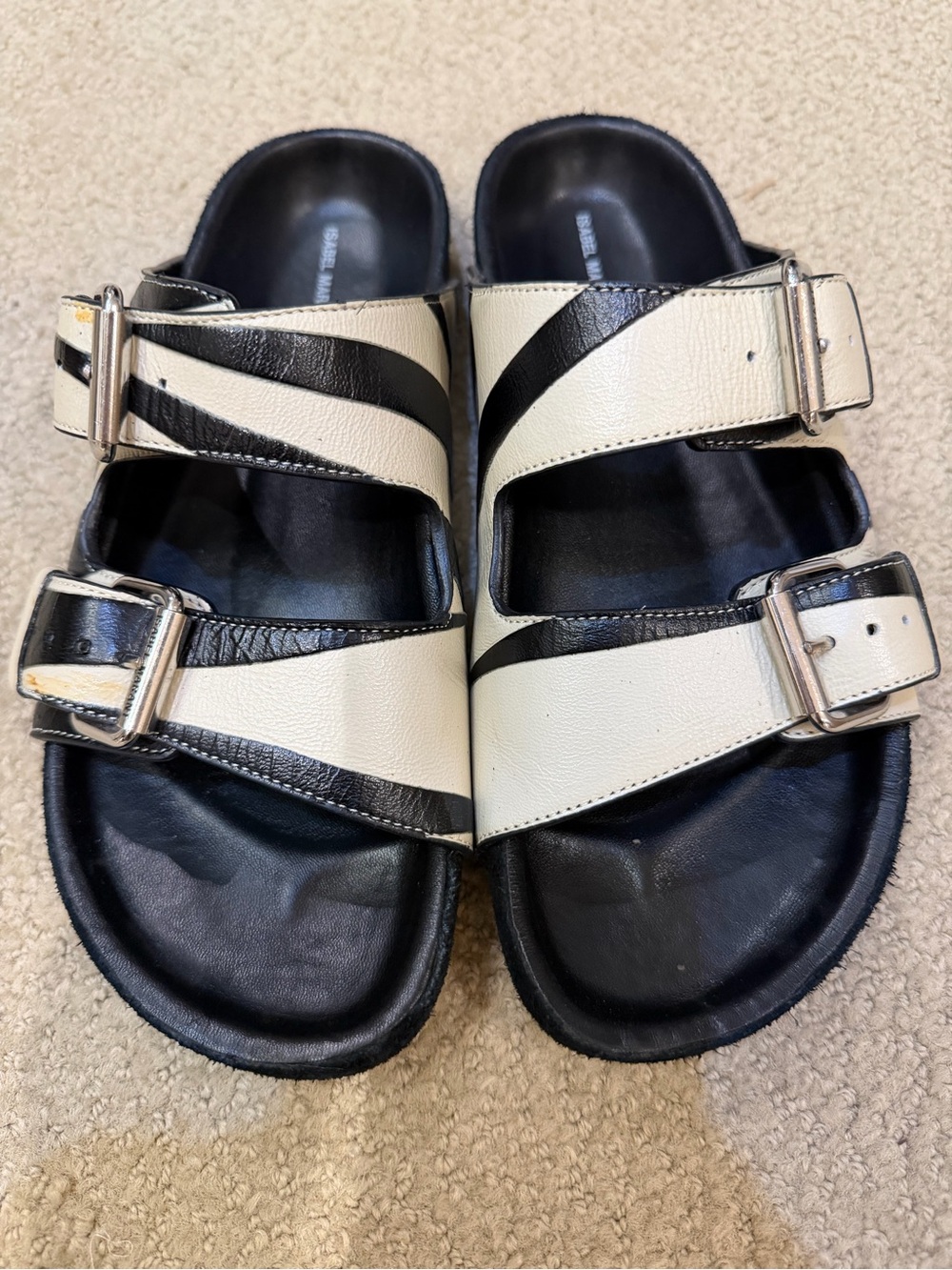 Leather sandals